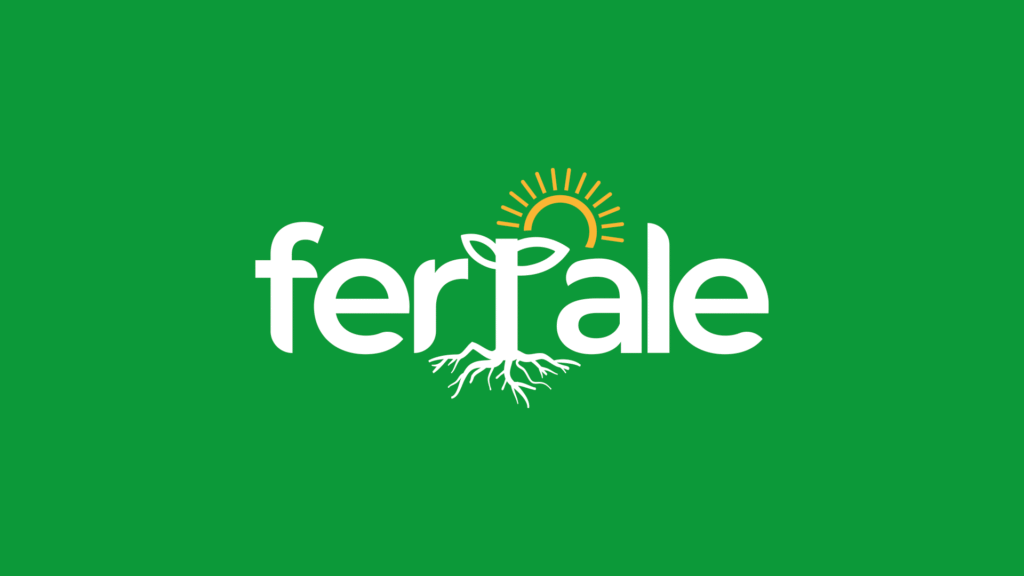 Identidade visual e rebranding desenvolvidos pela Agrabah para a FERTALE Agrovida, empresa de soluções em fertilidade e fortalecimento de solos agrícolas.